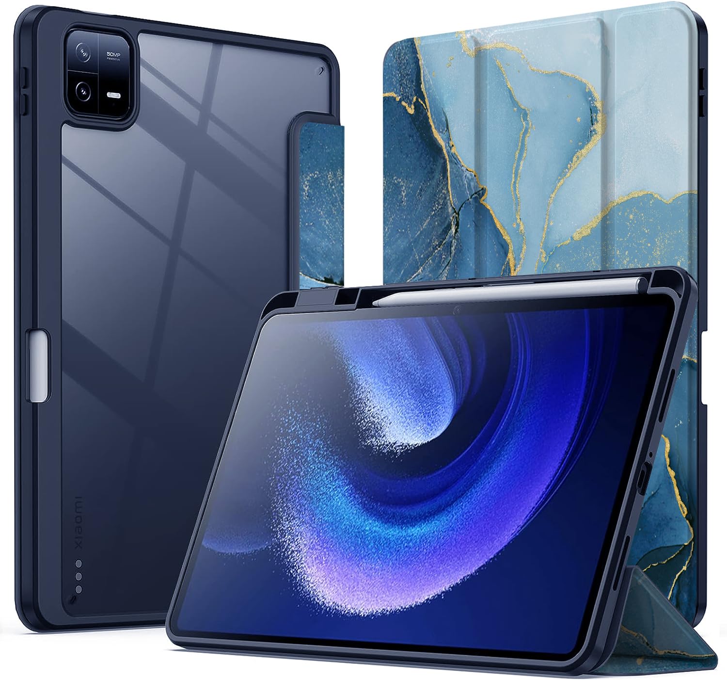 MOCA Xiaomi Pad 6/Pad 6 Pro Case 11-inch, Auto Wake & Sleep Slim 
