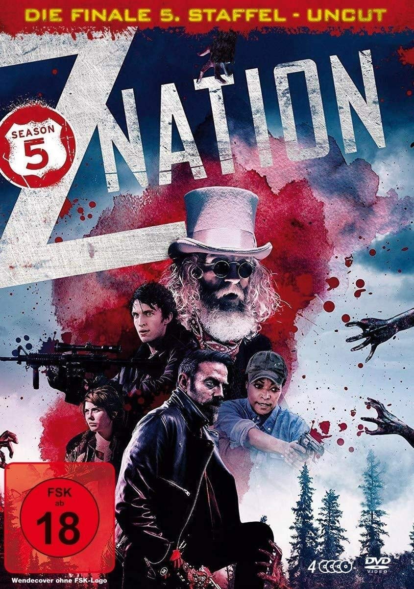 Z Nation temporada 5 uncut DVD: serie de zombis completa de importación alemana para televisión