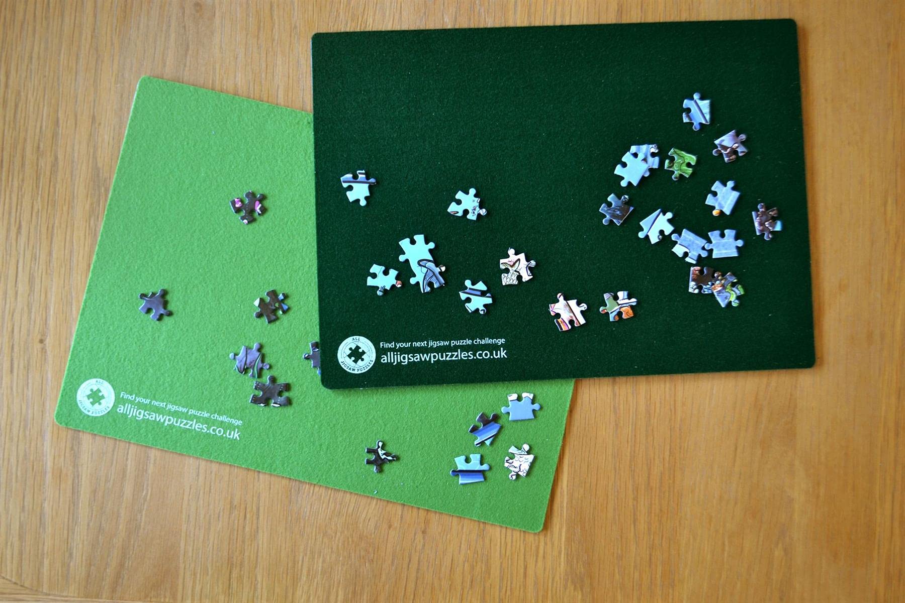 Puzzle Sorter Boards For Jigsaw Puzzles - Pack Of 3 Felt Jigsaw Puzzle Sorter Boards For 500/1000/1500/2000 Puzzles - Perfect For Separating Out Your Puzzles Pieces