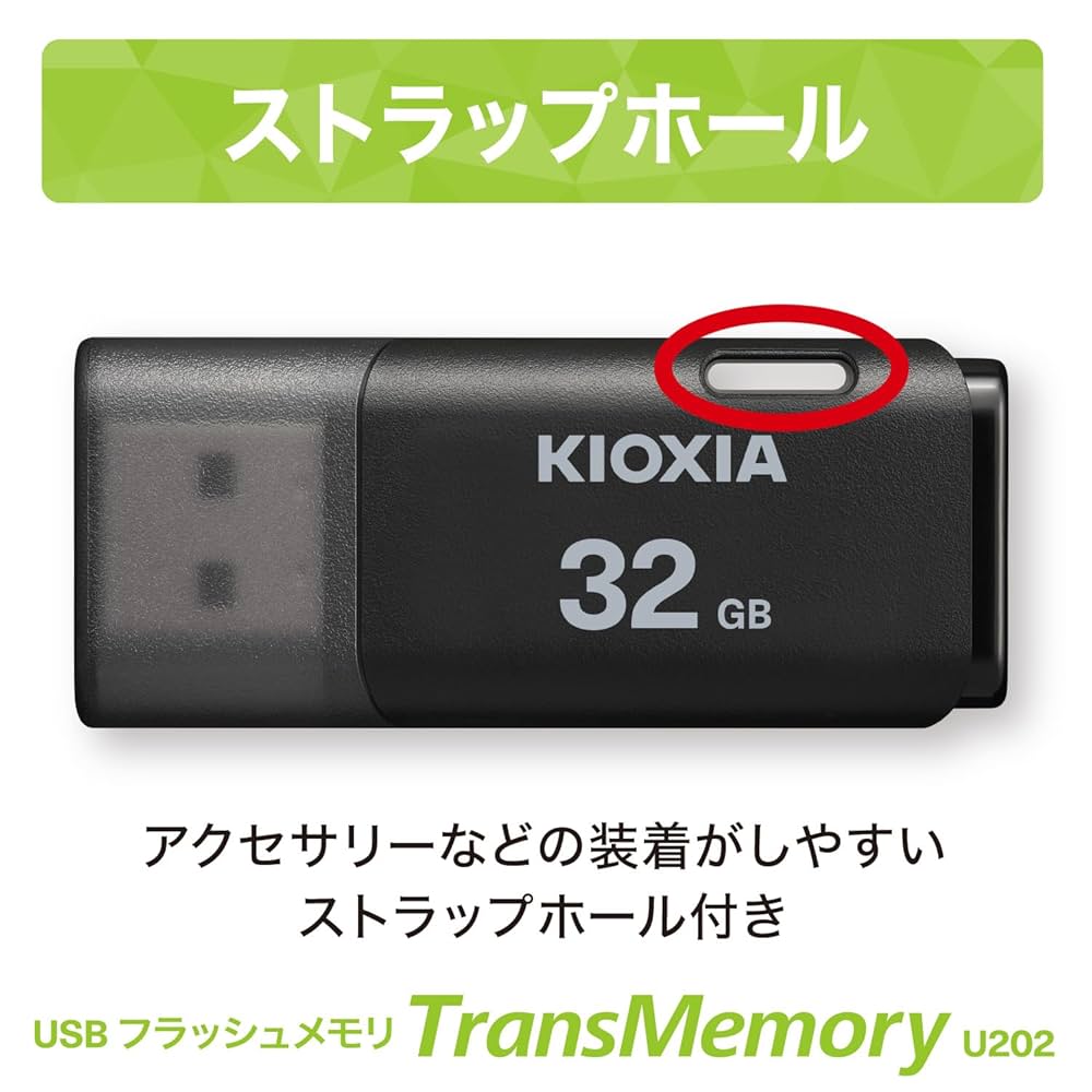 KIOXIA USBメモリ32GB + Steinberg ギター音源 推奨品】KIOXIA KUC-3A064GK USBメモリ Trans Memory U301 64GB
