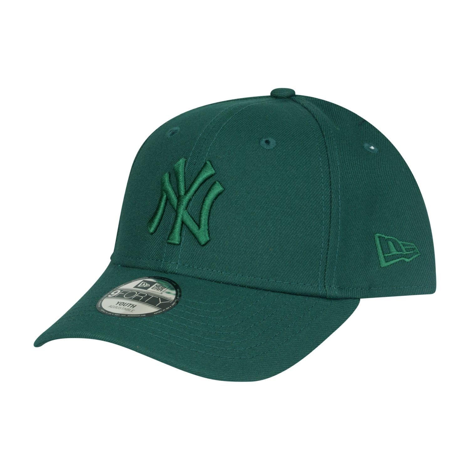 New Era Kids 9Forty Cap - New York Yankees Dark Green - Youth