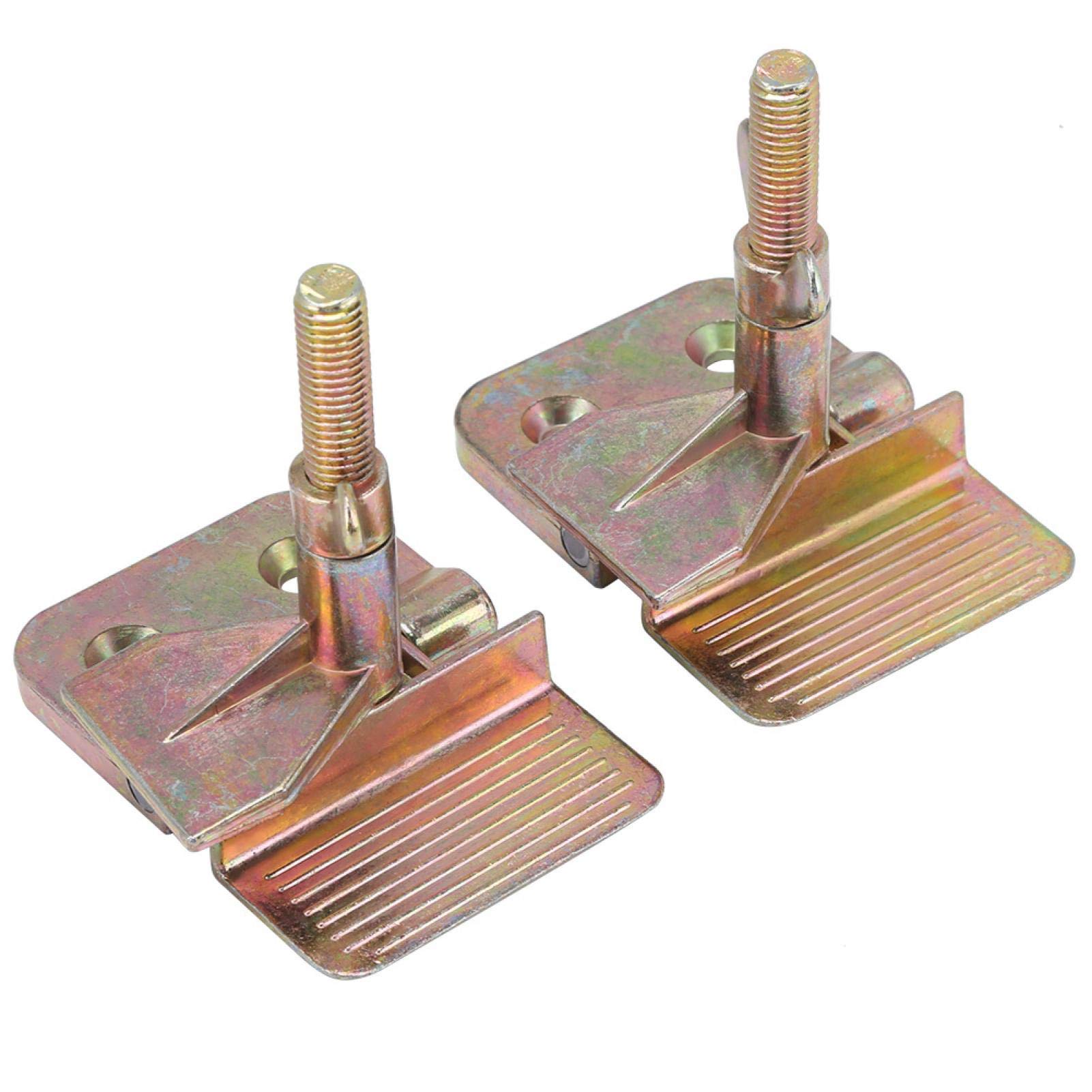 Hinge Clamp, 2 pcs/set Silk Screen Printing Metal Frame Hinge Clamp Screen Printing Press DIY Hobby Tool - Image 6