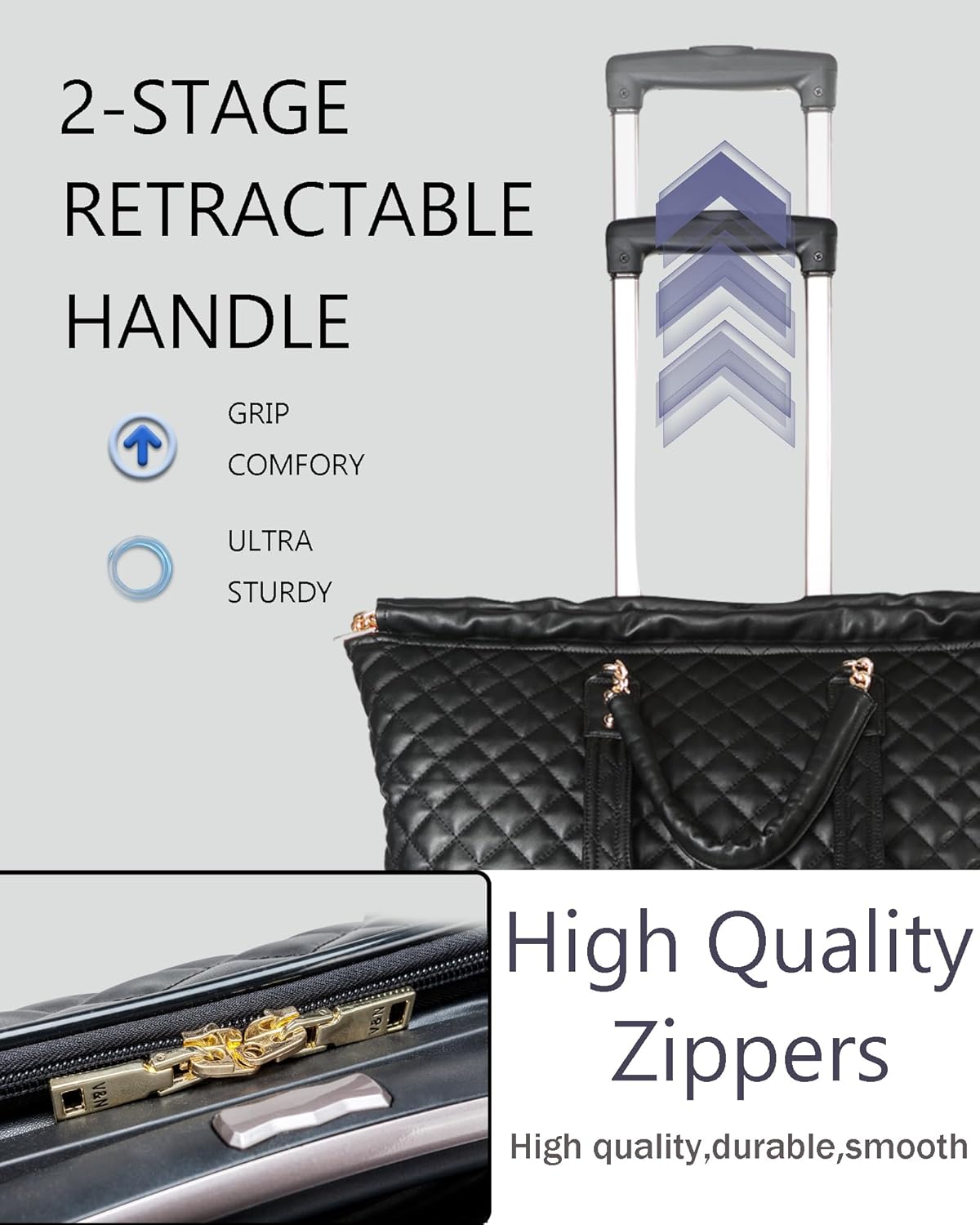 VH&GRED Lightweight Carry-on Luggage Small Trolley Bag Suitcase Female Boarding Bag Short Trip Luggage Trolley Case 16 Inch Fashion Suitcase