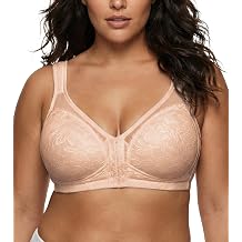 Wirefree Front Closure Minimizer Posture Support Bra