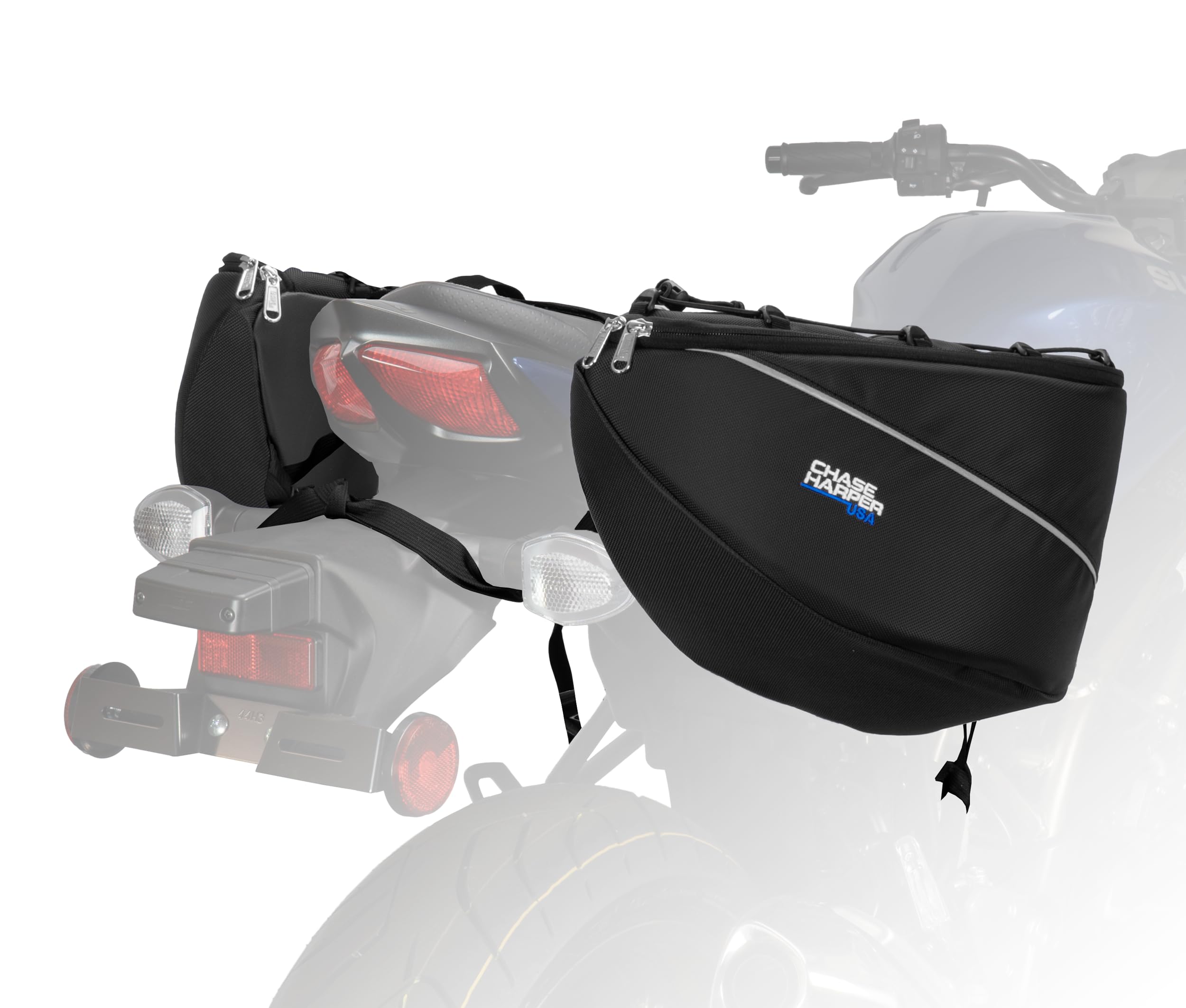 Amazon.com: Chase Harper USA 3400 Ripstream Saddle Bags - Water