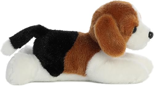 Miniatura 2 de Aurora - Adorable Mini Flopsie perrito Homer - Animal de peluche, facilidad para jugar, compañero eterno - Marrón, 8 pulgadas