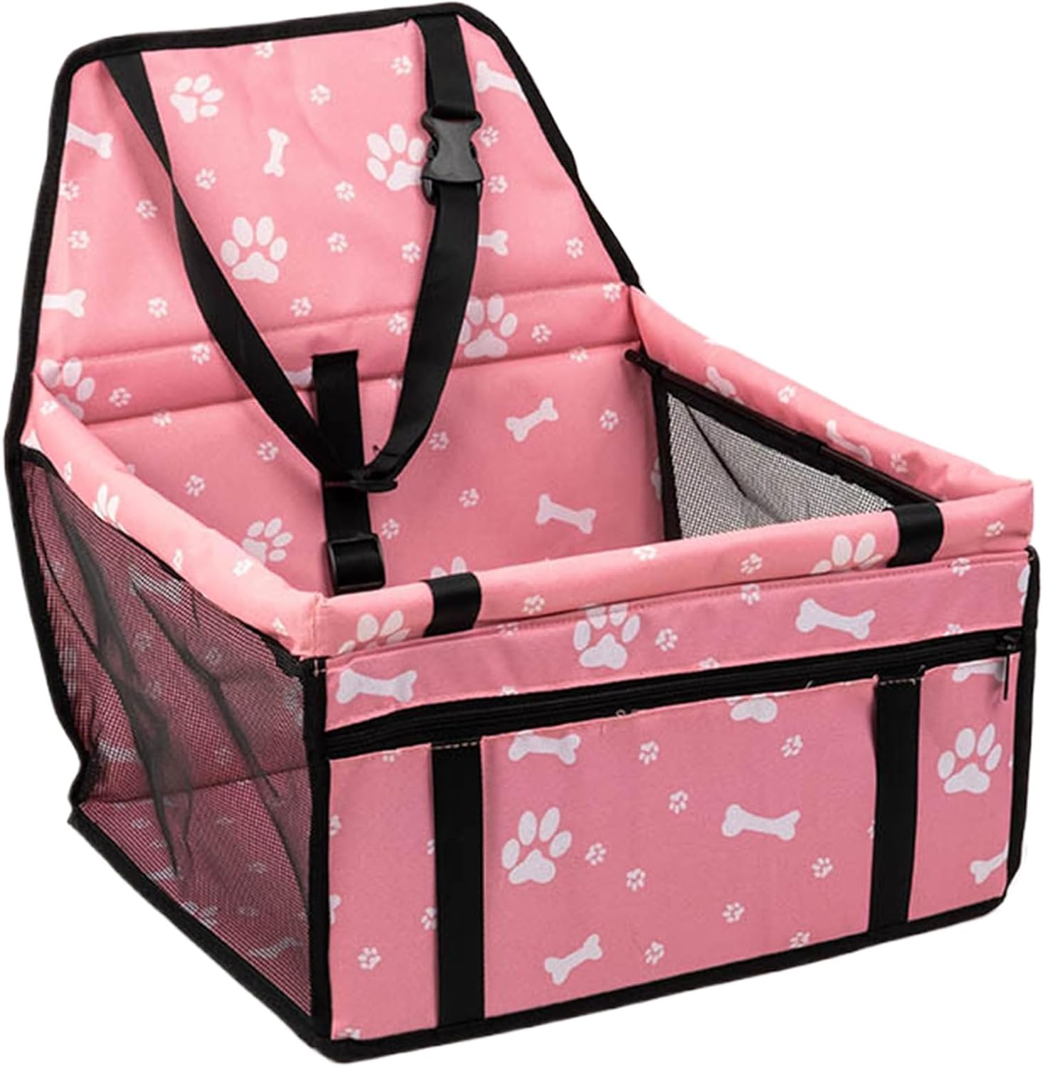 Dog Seat In Car - Car Seat And Pet Travel Bed with Pockets,Waterproof Pet Accessories for Long Trips To The Vet To Park And On The Road 7