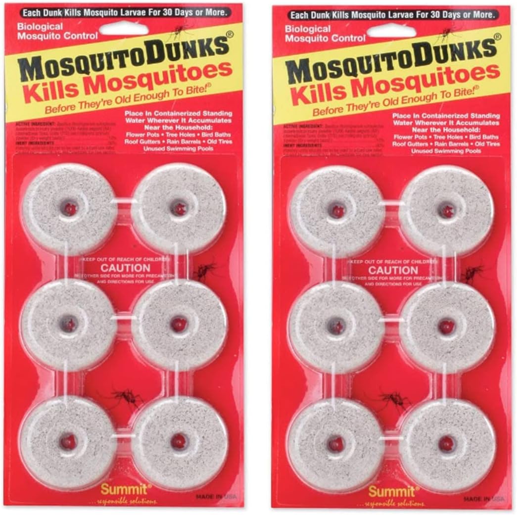 Summit Mosquito Dunks (2) 6pks. 12 Dunks Total