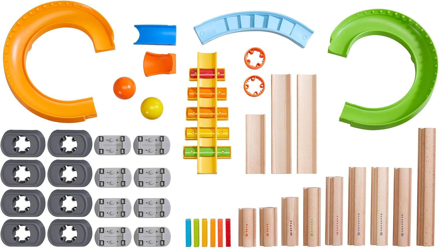 HABA Kullerbu Melody Dominoes Ball Track Play Set