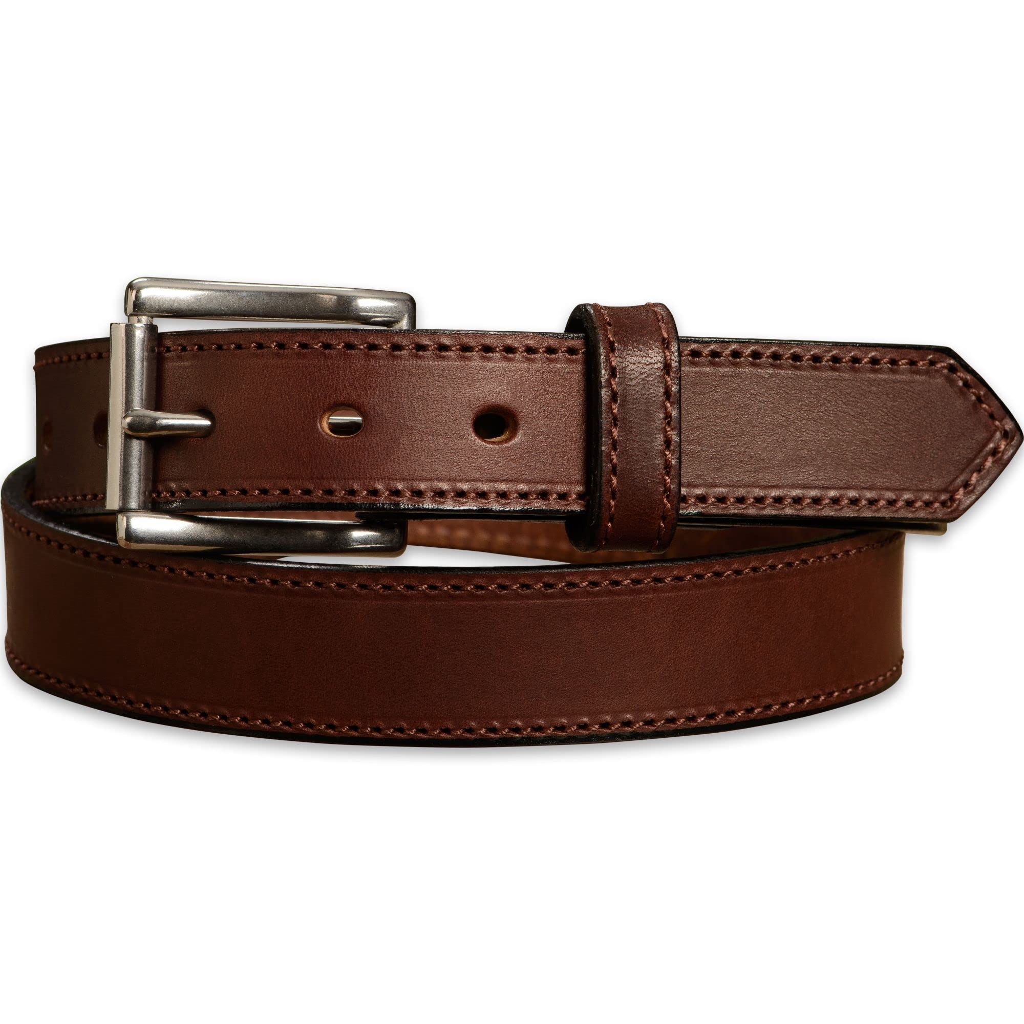 BullhideBelts.comBullhide Belts Mens Leather Belt for Work, Casual, Dress 1.25" Wide