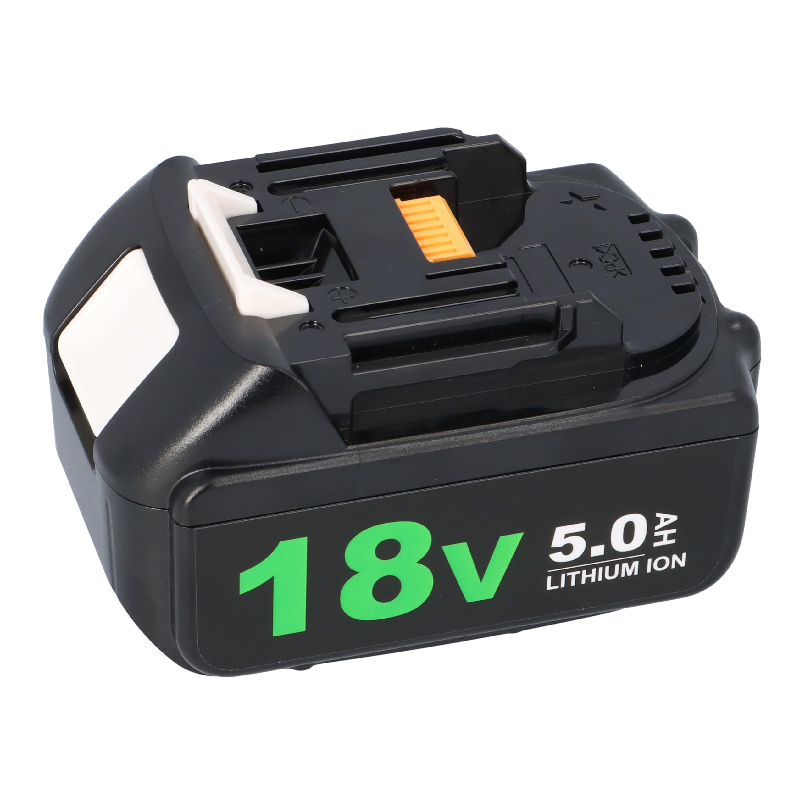 PATONA Premium Akku kompatibel mit Makita BL1850 – 18V 5.0Ah Li-Ion Ersatzakku mit LED-Ladeanzeige – Lange Laufzeit & hohe Leistung – passend für Makita 18V LXT Werkzeuge, robuste Schutzelektronik