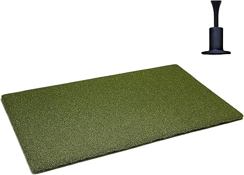 Miniatura 2 de The Original Country Club Elite Real Feel Golf Mats - Alfombrilla de práctica comercial resistente de 3 x 5 pies. La primera alfombrilla de golf que