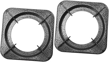 STOBAZA Suporte De Fogão A Gás Acessórios Para Forno Acessórios Para Fogão A Gás 2 Peças Anel De Fogão A Gás Tampa De Fogão De Forno Anéis Queimador De Forno Suporte De Panela Wok Anel De