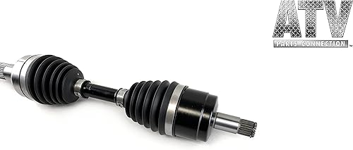 Miniatura 2 de Eje CV delantero de precisión para CFMOTO 9GQA-270300, izquierda o derecha, calidad probada, tratado térmicamente, acero cromado 4140, ajuste