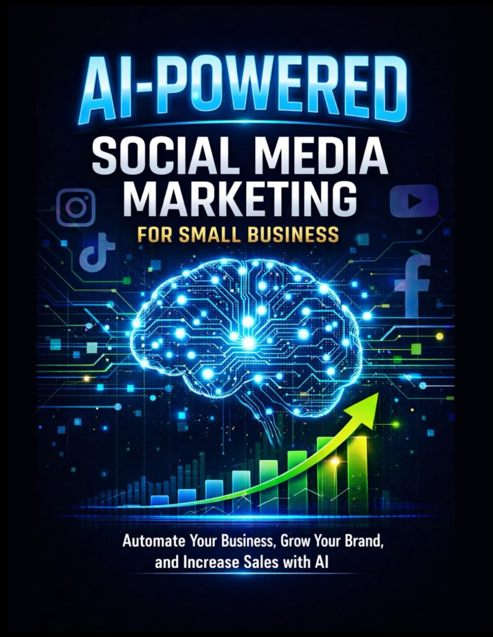 AI-POWERED Social Media Marketing for Small Business: Automate Your Content, Grow Your Brand, and Increase Sales with Artificial Intelligence: 1 (AI Wealth Builder Series)