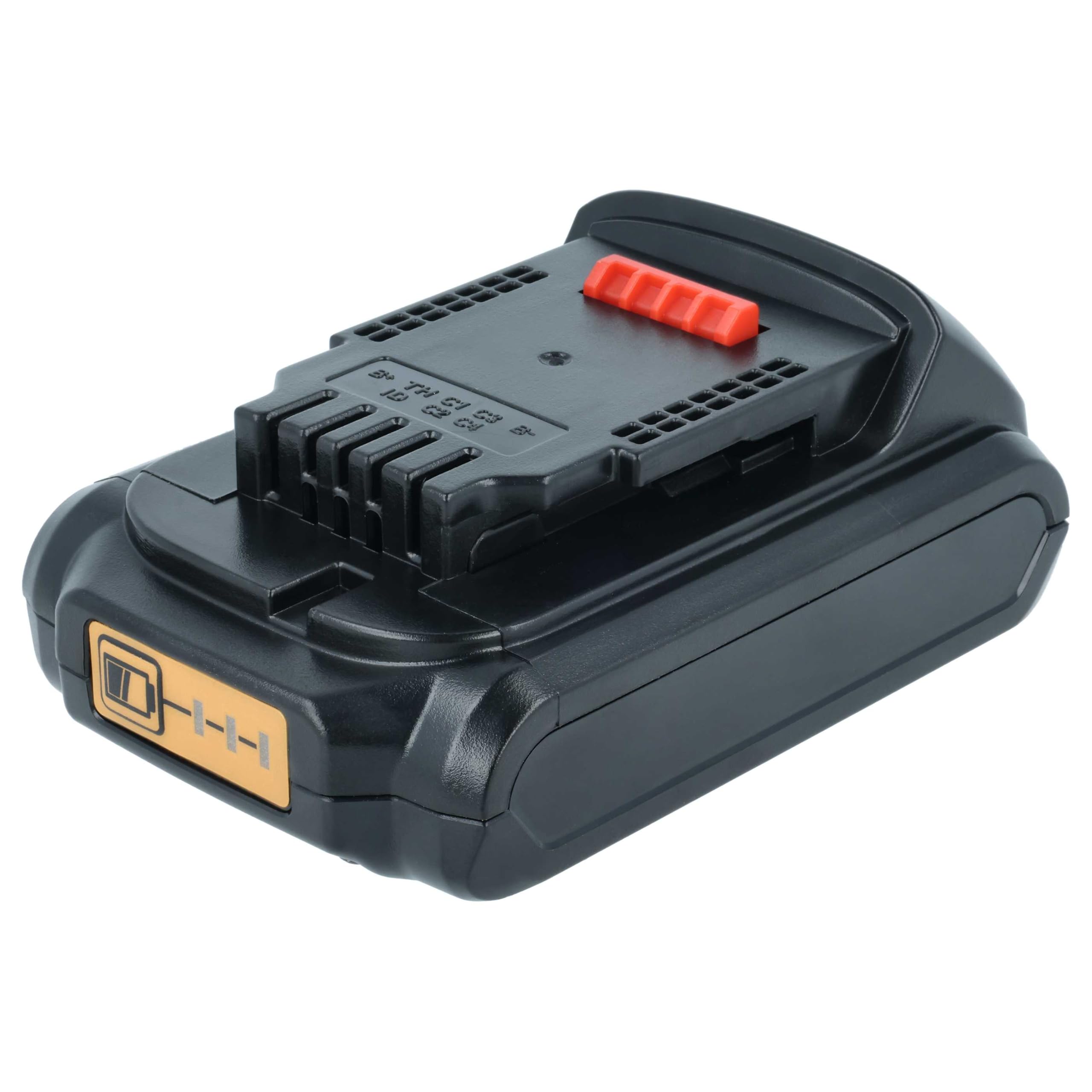 vhbw Batería Compatible con Dewalt DCS391, DCS381, DCS380M1, DCS380L1 | para DCS380B, DCS373M2, DCS355, DCS331N herramienta (2500 mAh, Li-Ion, 20 V)