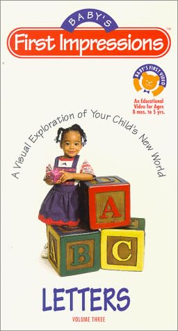 Baby's First Impressions: Letters VHS