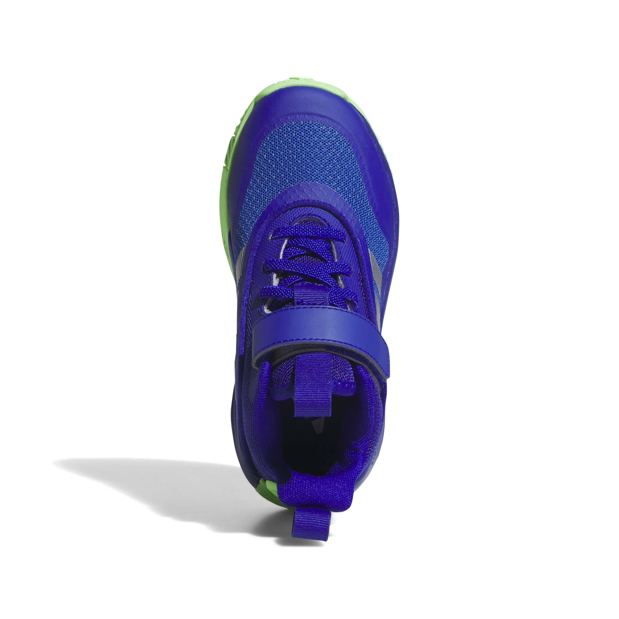adidas Unisex - Bambini e Ragazzi Ownthegame 3.0 Shoes, Lucid Blue/Silver Met./Lime Burst, 31.5 EU