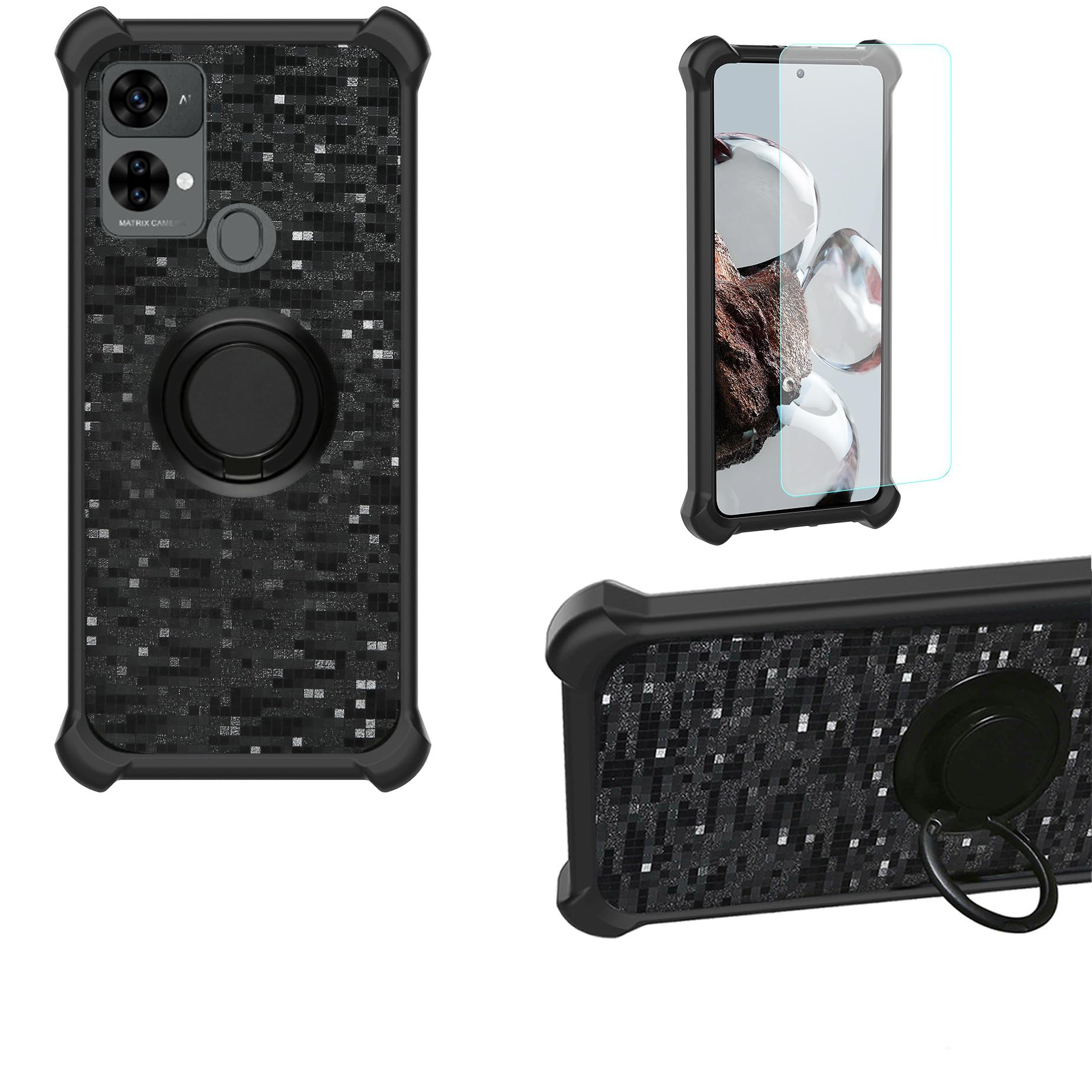 For Motorola Moto G75 5G XT2437 Case Heavy Duty Drop Protection Silicone Bumper Clear Back Cover Hard Case For Moto G75 MotoG75 - 202192403 - View #2