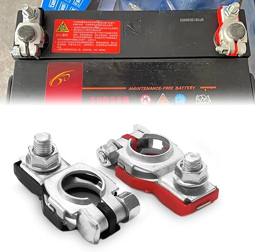 Terminal de batería positivo y negativo para Nissan, Maxima, Rouge, Sentra, Murano,243407F000,24340-7F000, 243407F001,Plastic Cove