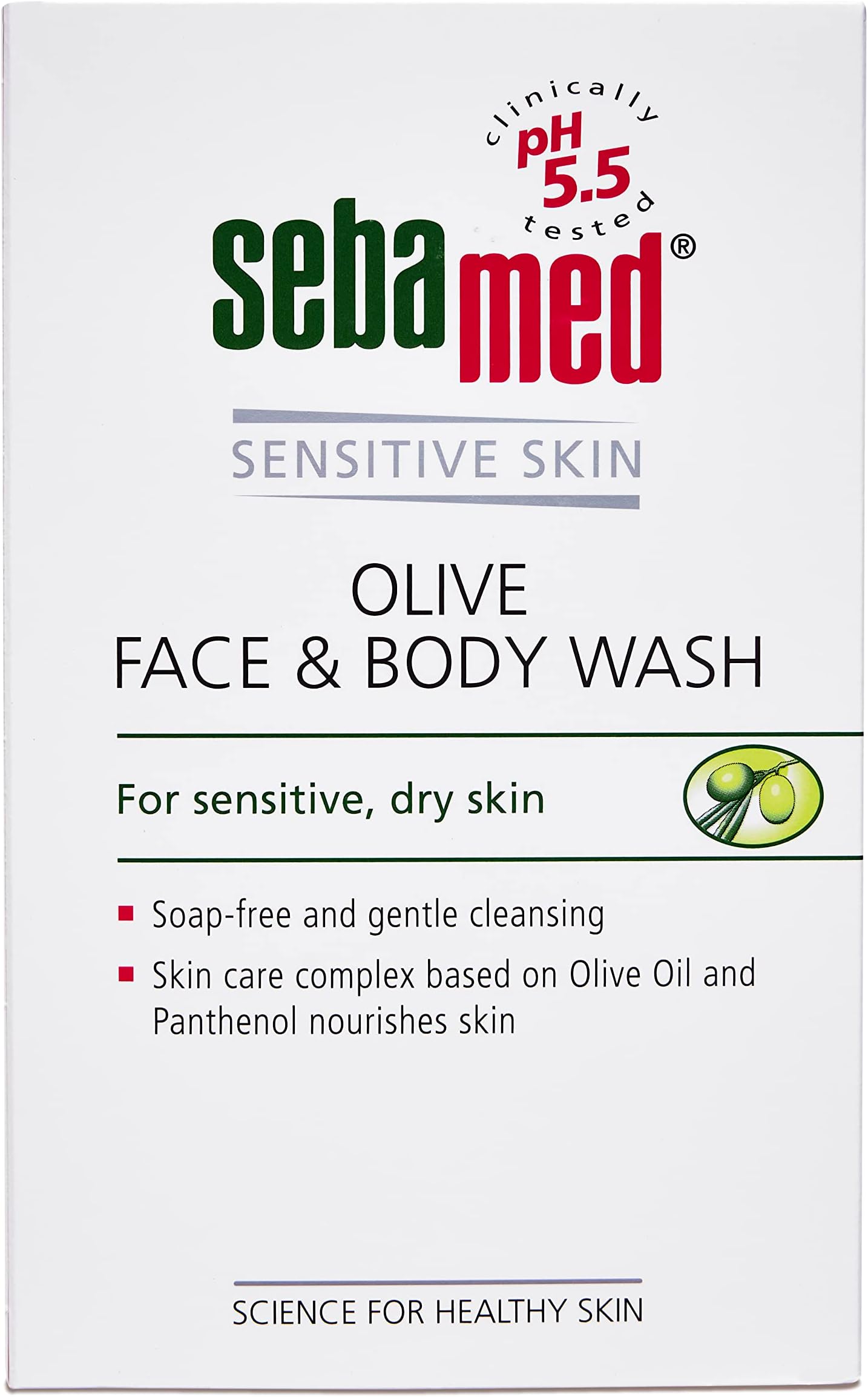 Olive Face & Body Wash