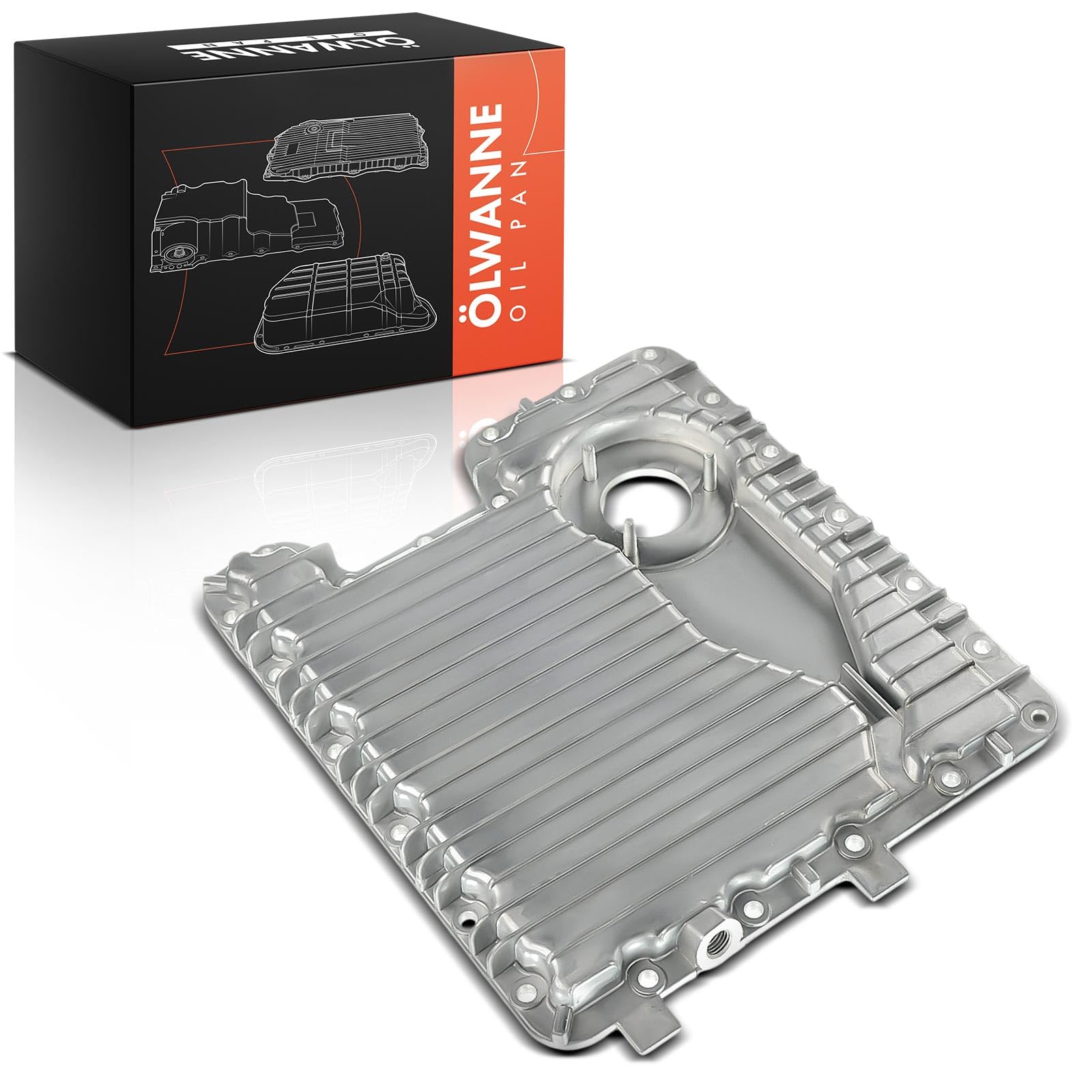 Frankberg Coppa dell'olio coppa dell'olio motore benzina inferiore | Compatibile con: X5 E53