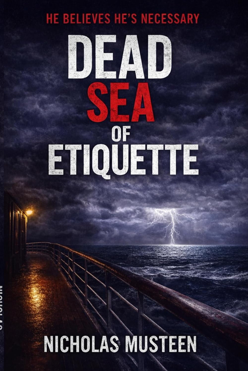 DEAD SEA OF ETIQUETTE: On this ship, bad manners can be fatal.