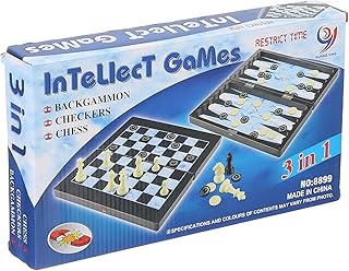 Inteliect Game Set for Kids - 3 in 1