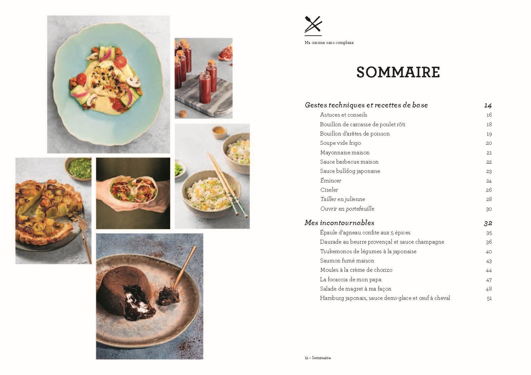 Ma cuisine sans complexe