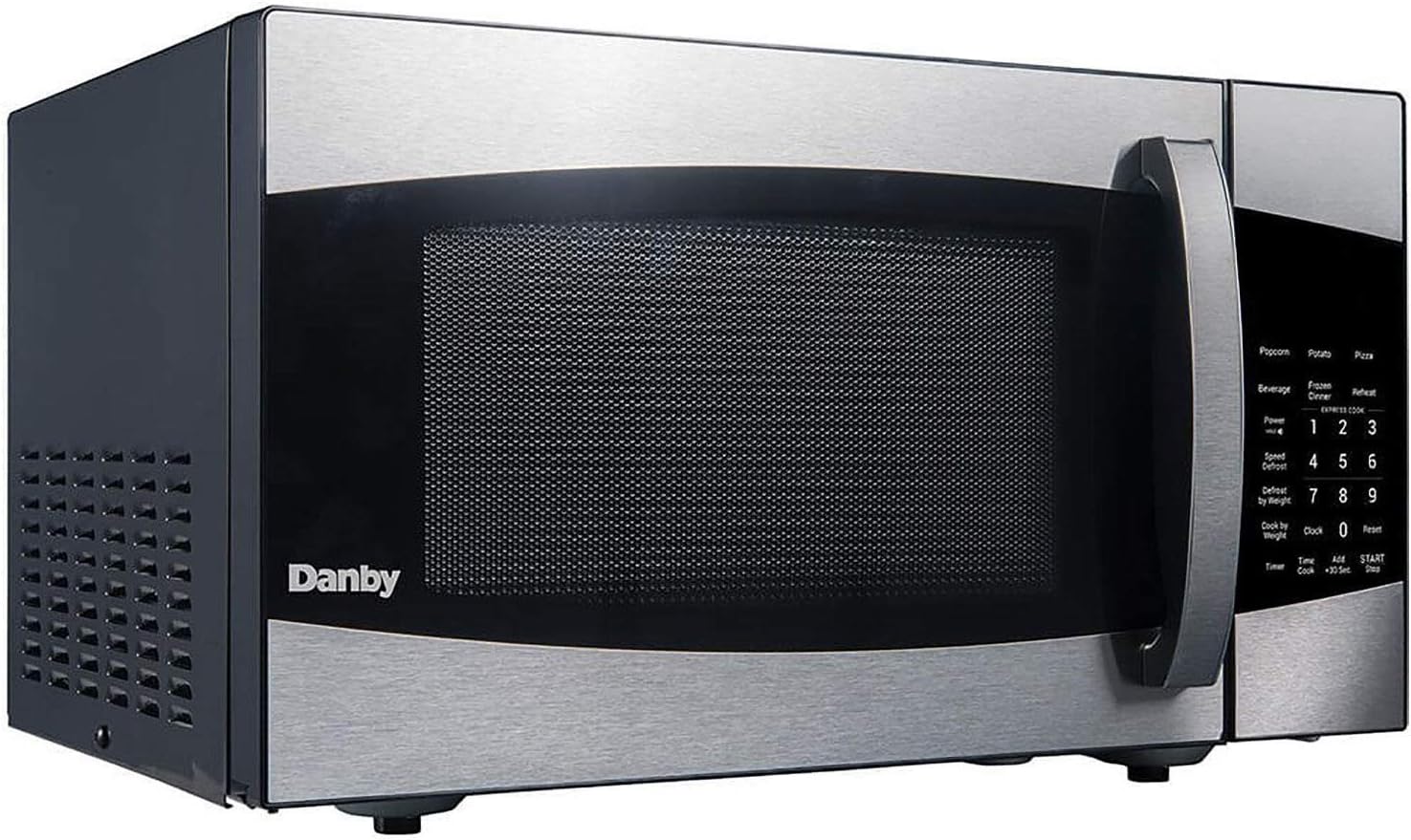 Danby DMW09A2BSSDB/99LD DMW09A2BSSDB 0.9 cu. ft. Microwave Oven, Stainless Steel, 9 cu.ft