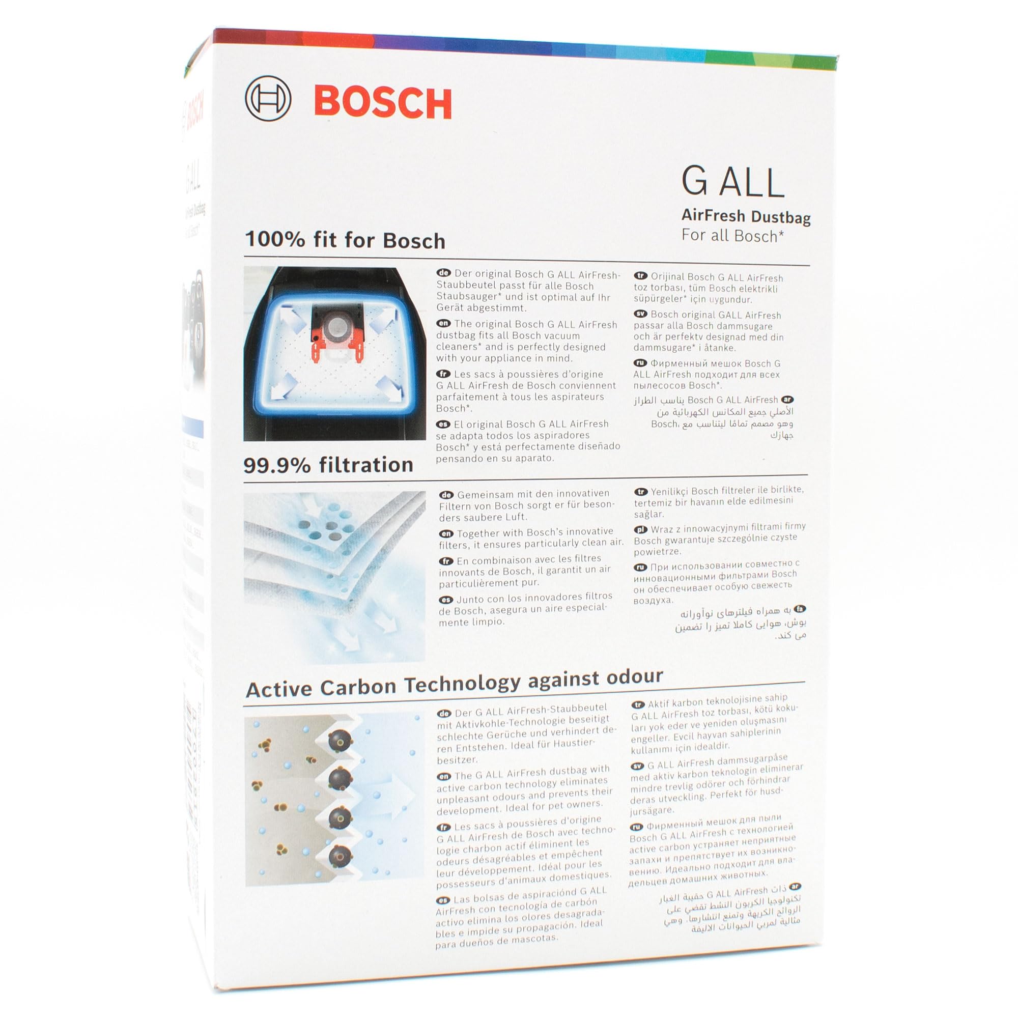 PakTrade 8 Premium Bolsas Antiolores + 10 Varillas Aromáticas Compatible con Bosch BGL8SIL59D/08, BGL8SIL59D/10, BGL8SIL59D/12, BGL8SIL59D/14, BGL8SIL59D/18 | 8 Bolsas Anti Odour, Ambientadores