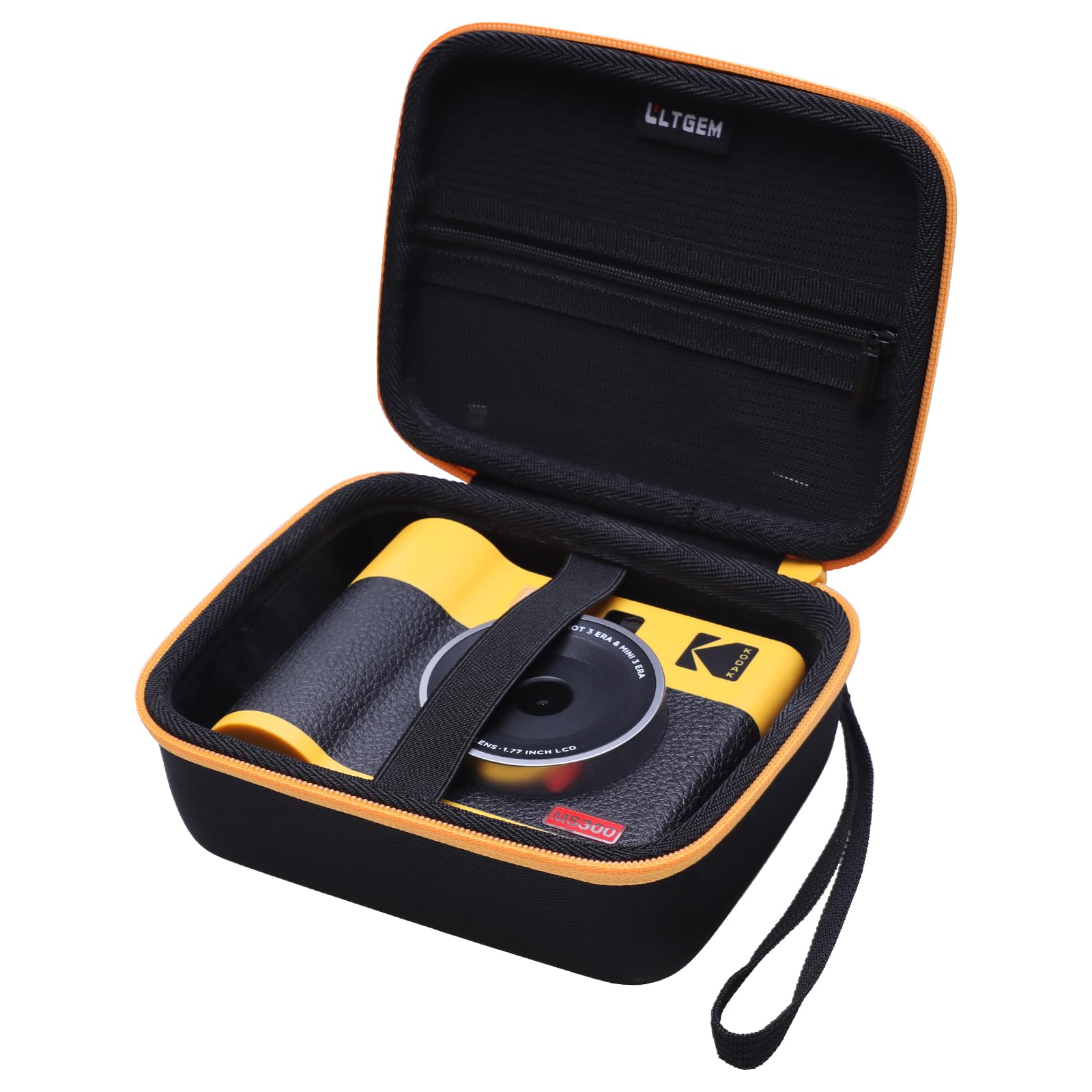 LTGEM Case Compatible with KODAK Mini 3 ERA/Mini Shot 3 ERA 4PASS 2-in-1 Instant Digital Camera and Photo Printer, Yellow(Case Only)