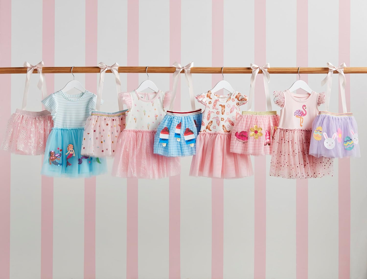 Mud Pie Children's Sequin Daisy Tutu; 12-2T - Image 3