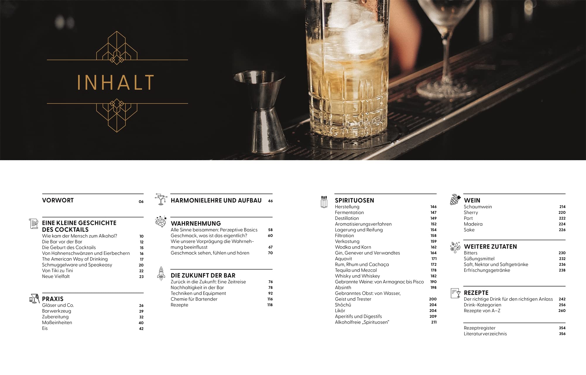Cocktailkunst: Die Zukunft der Bar. Mehr als 400 Cocktail-Rezepte vom Klassiker bis zum extravaganten Avantgarde-Cocktail. Ausgezeichnet mit der GAD Goldmedaille