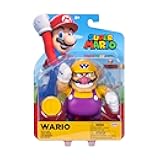 Wario 4 Inch Action Figure with Coin