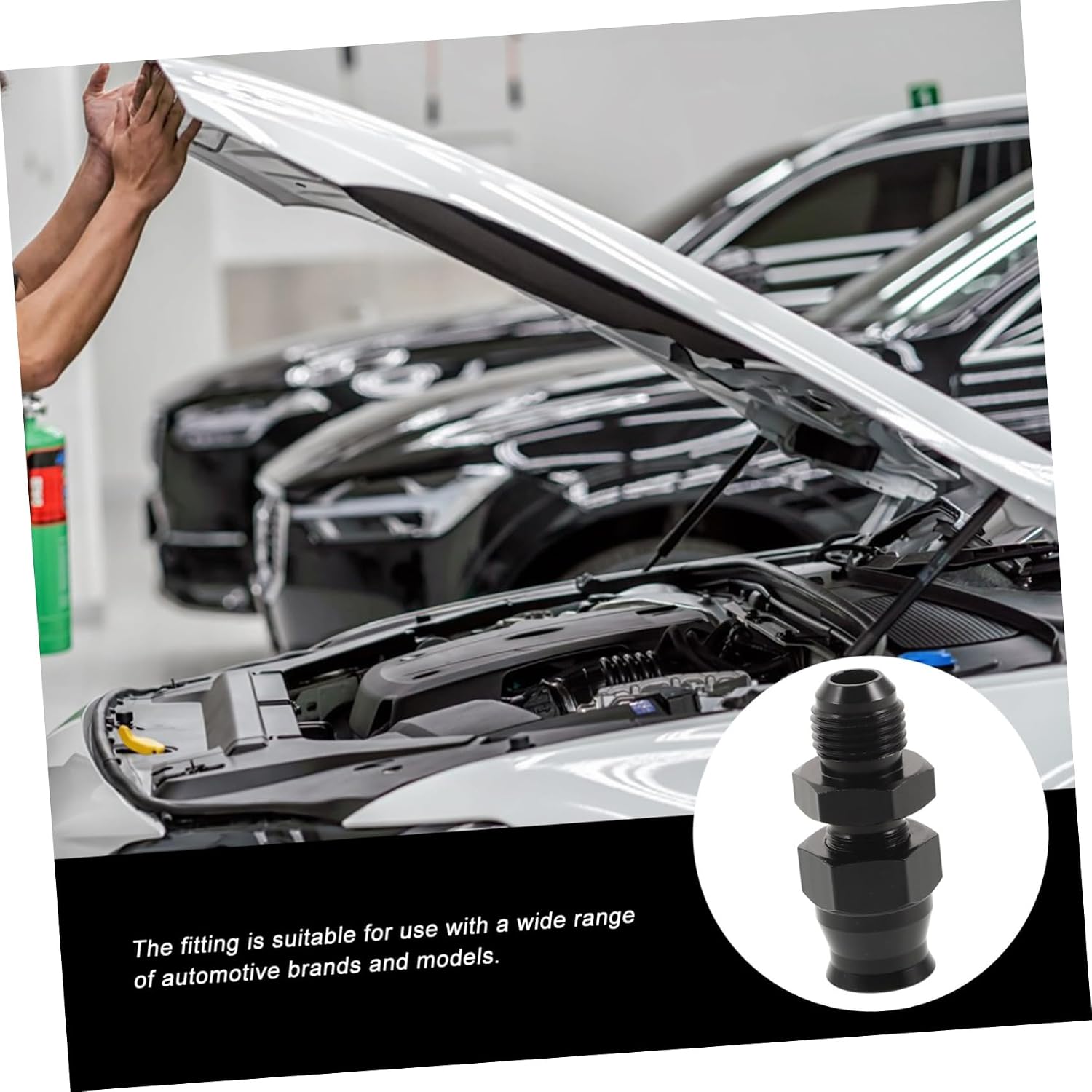 Line Connector Adapter Fitting for Automotive Applications Quick Connect Design and Stable Construction for Supply Easy Installation and Removal
