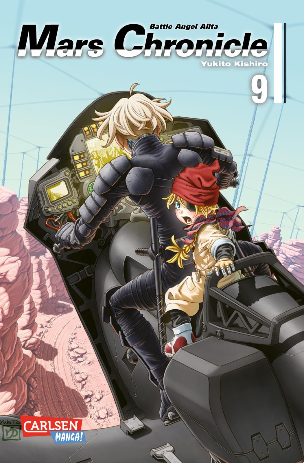 Battle Angel Alita - Mars Chronicle 9: Nach LAST ORDER ist MARS CHRONICLE der dritte Teil der BATTLE ANGEL ALITA-Reihe