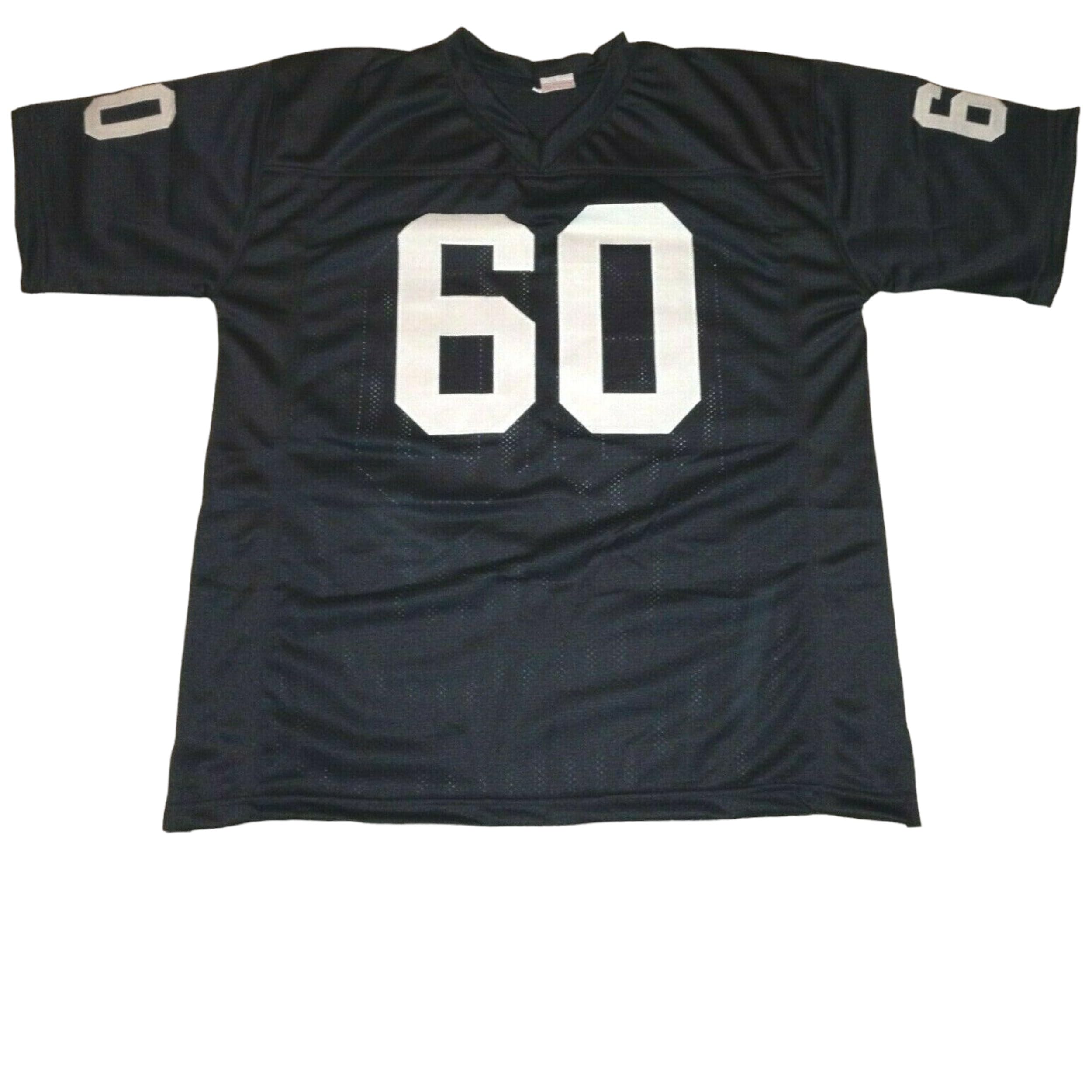 Generic Otis Sistrunk Black Jersey Stitched Custom Football New No Brand/Logos (US, Alpha, XX-Large, Regular, Regular, Black)