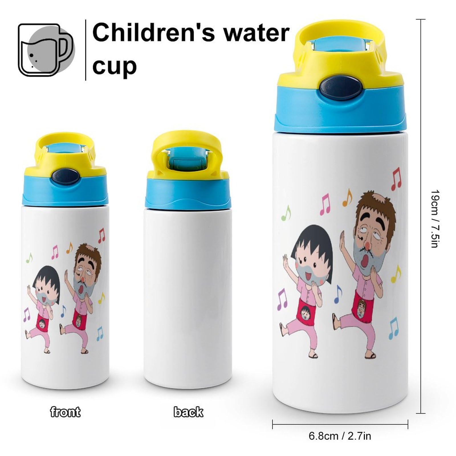 Amazon｜志村けん だいじょうぶだぁ 変なおじさん ボトル 水筒 500ml