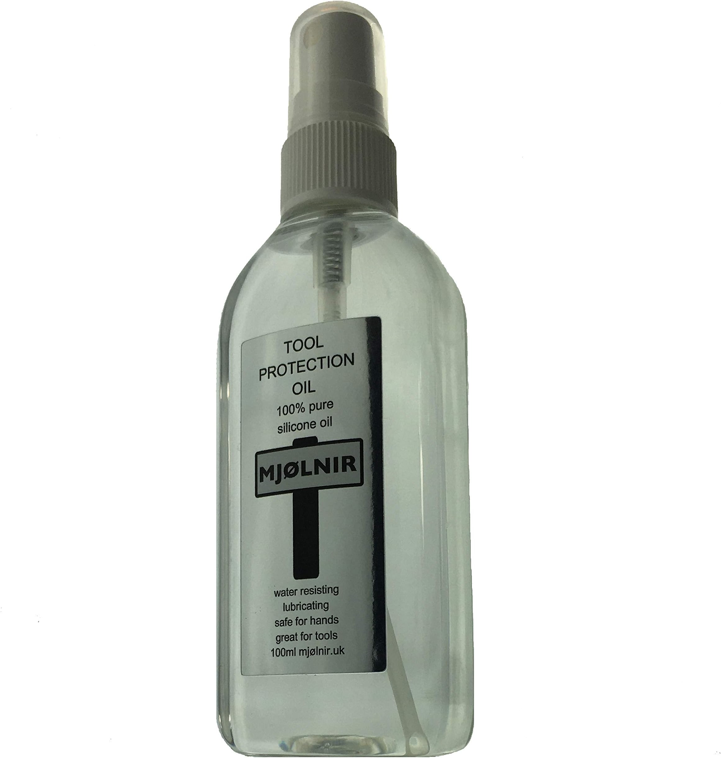 Mjolnir Pure Silicone Oil Tool Spray 100ml - 100% silicone oil without additives sprayable viscosity