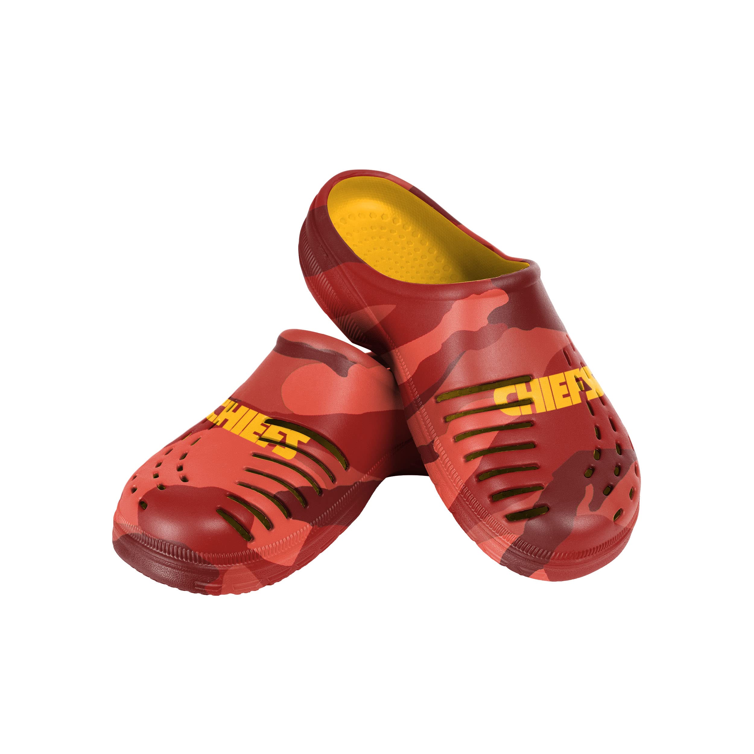 FOCO Kansas City Chiefs NFL Mens Tonal Camo Clog