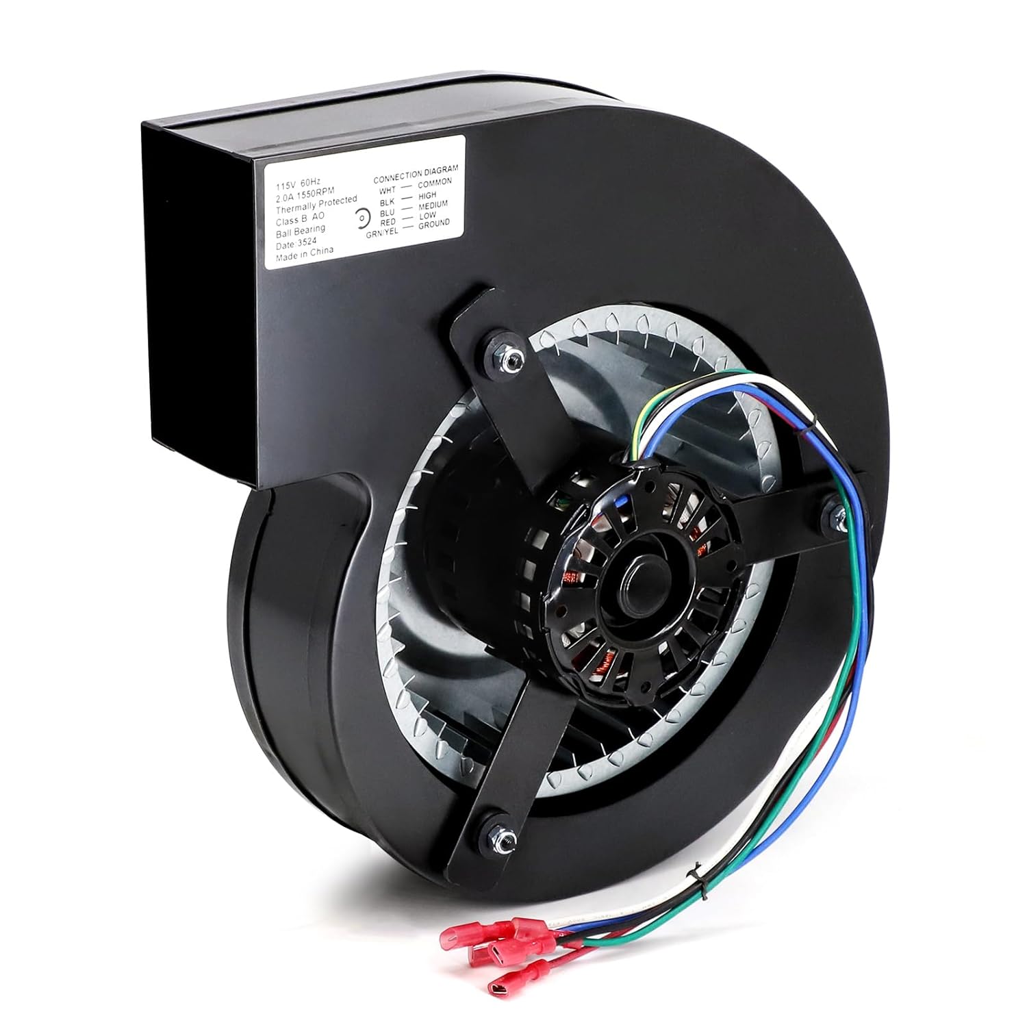Criditpid 1TDR2 Blower Motor Replaces for Dayton Equivalent 4C754, 1TDR2, 161L75, Fasco B47120,7063-5957,7063-5986, 7063-7662 Centrifugal Blower Motor.