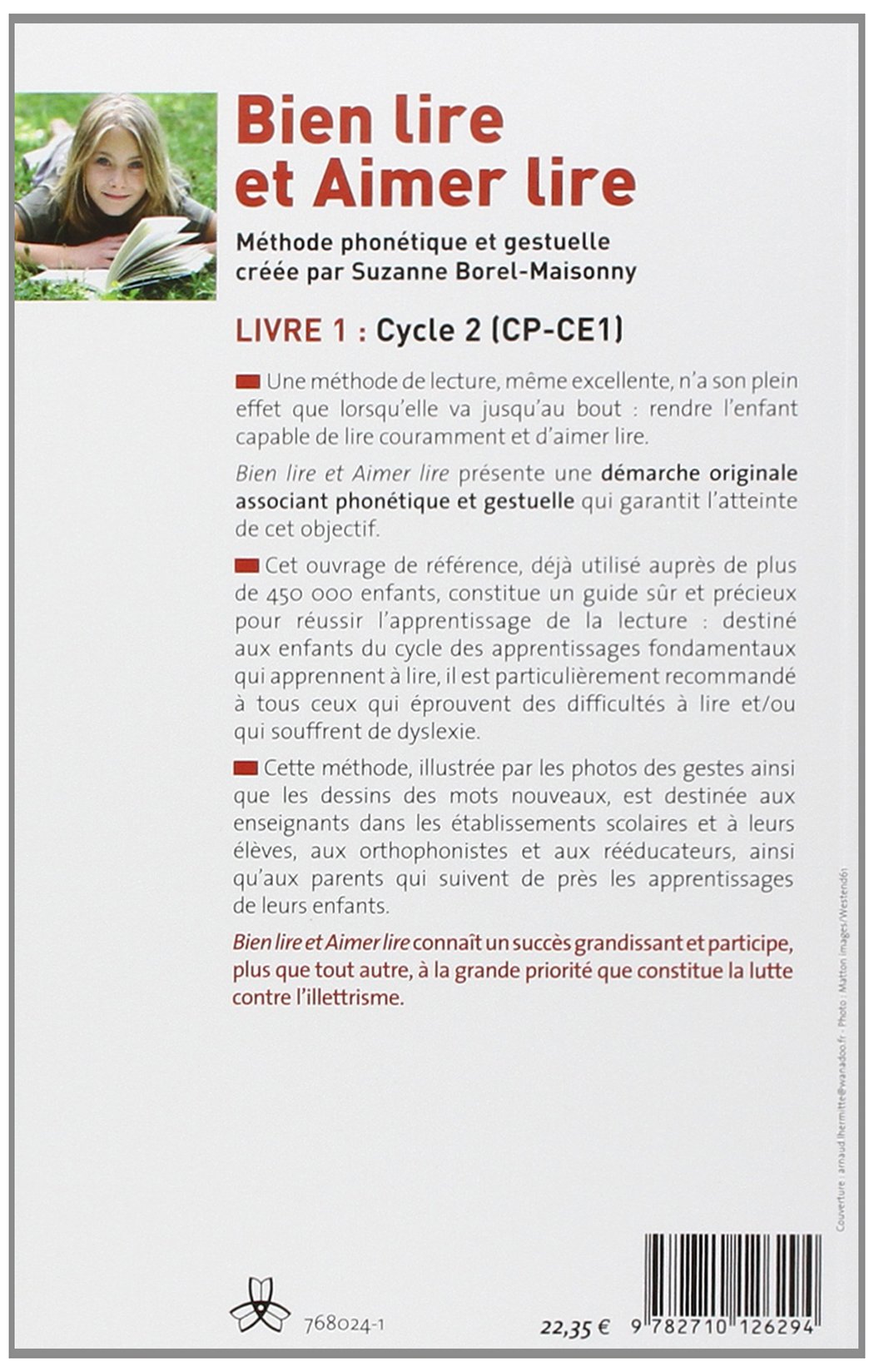 Bien lire et aimer lire: Livre 1, Cycle 2 (CP-CE1)