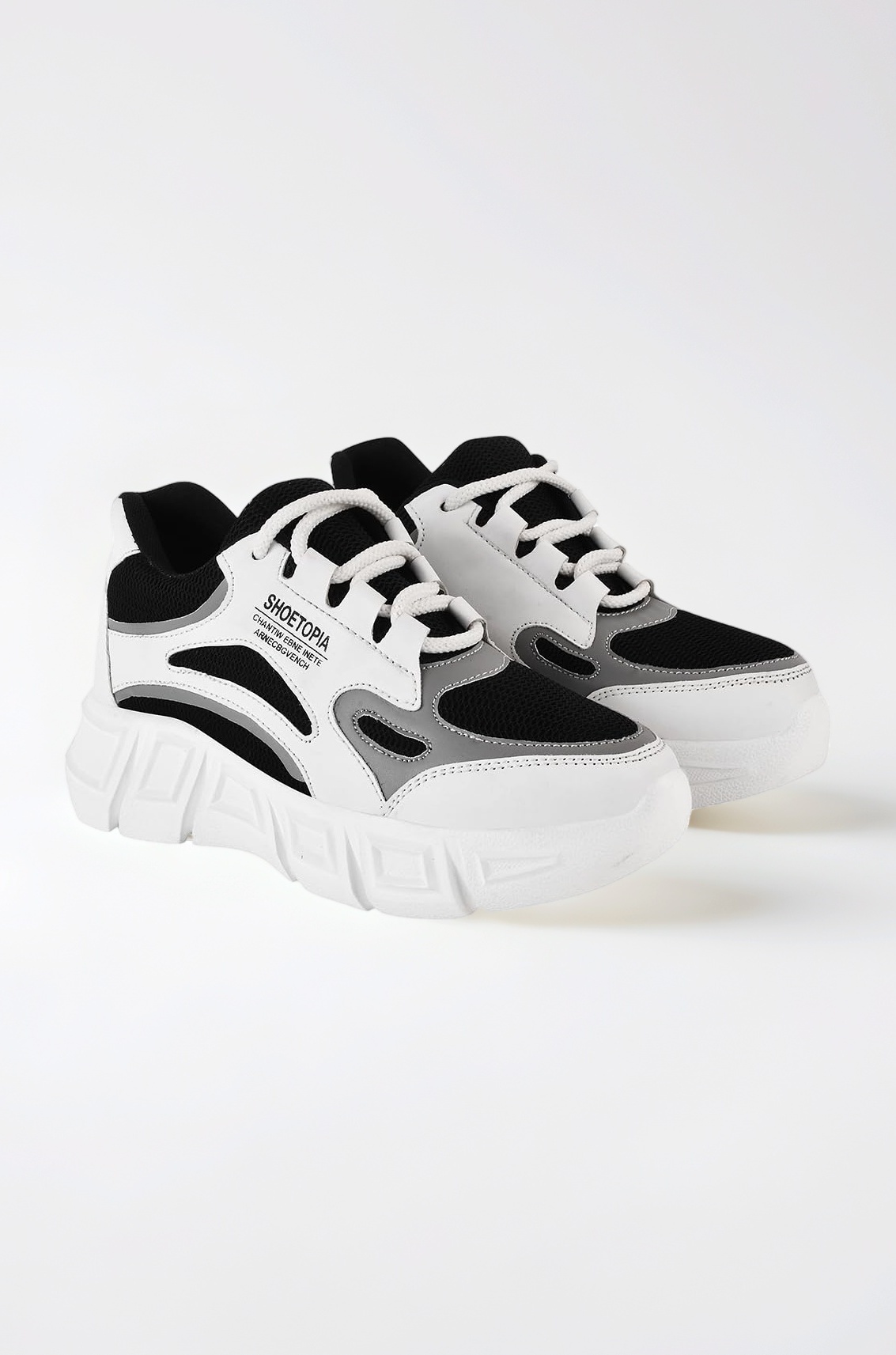 Women Lace Up Sneaker Shoes