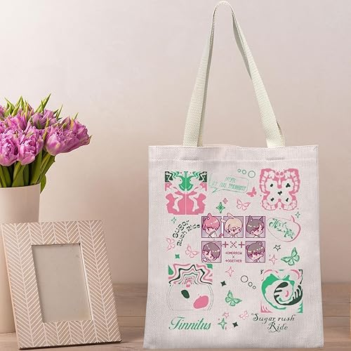 Miniatura 6 de BWWKTOP K-Pop TXT Tote Bag Corea Band Fans Regalos Grupo Coreano Álbum Bandolera K-Pop TXT Merch