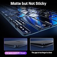 Vista 7 de Protección de teclado premium Soonjet, cubierta ultra delgada para teclado para 2025 2024 2023 2022 2021 M5/M4/M3/M2/M1 Pro/Max MacBook Pro 14/16