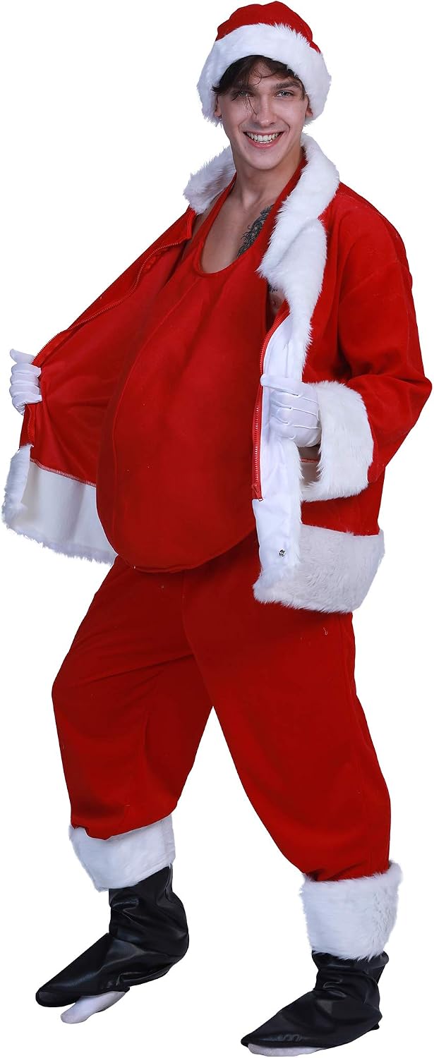 Christmas Santa Claus Belly Stuffer Santa Belly Padding Christmas Accessory