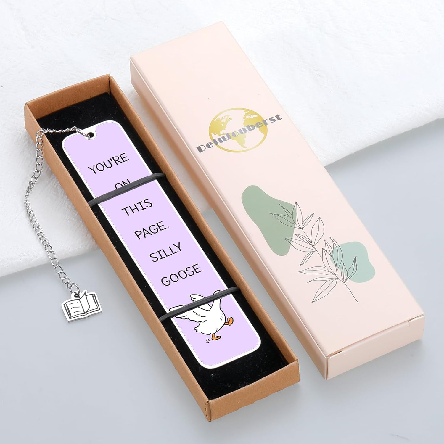 Funny Valentine Bookmarks Silly Goose Bookmarks Cute Goose Gifts for Women Book Lovers Gifts Book Marks for Reading Women Book Accessories Christmas Stocking Stuffers for Reading Woman - Image 3