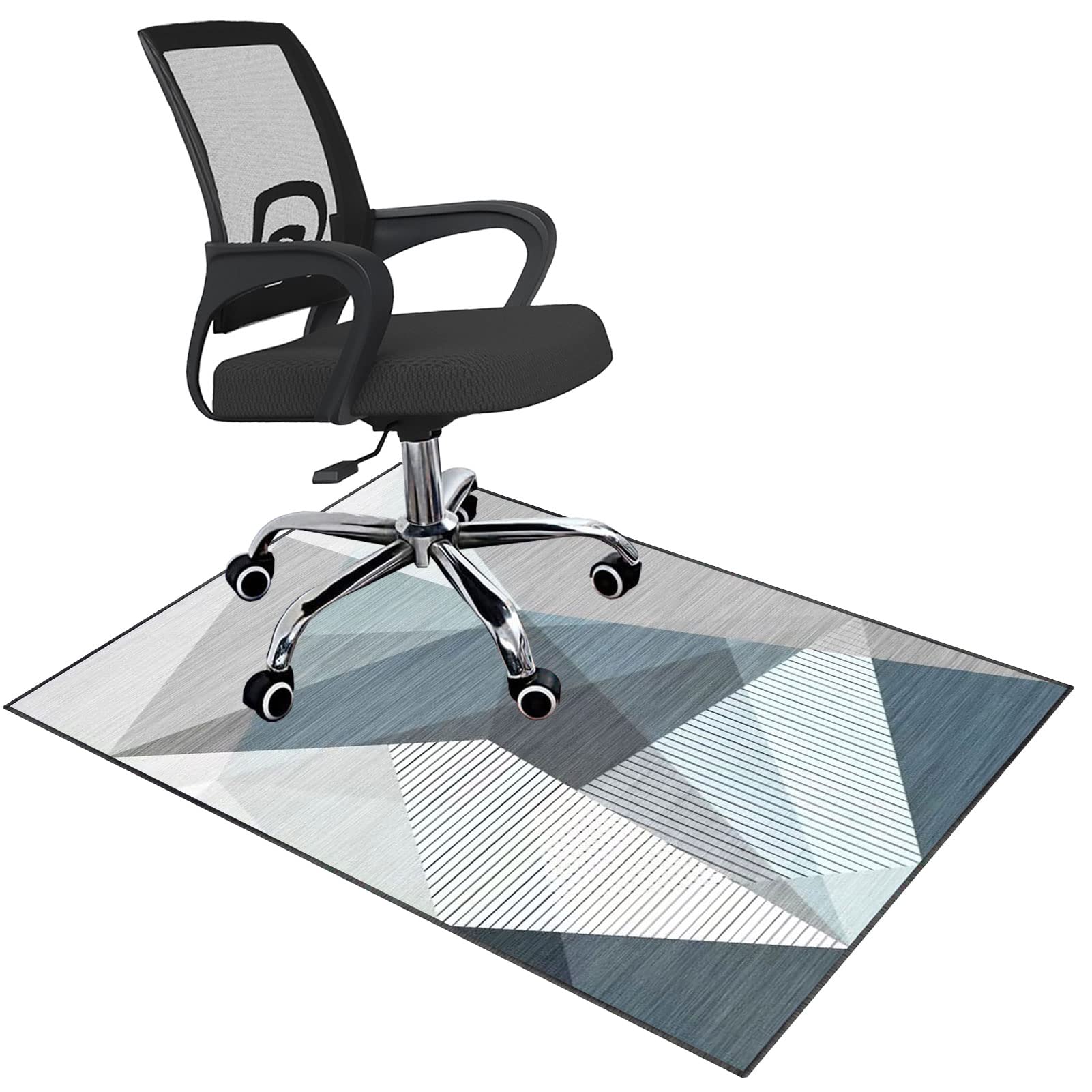 EYZO Office Chair Mat 90 × 120 cm | Gaming Computer Chair Mat | Office Chair Mats For Hardwood Floors Non Slip Floor Protector Mat For Chairs Pad Desk Chairmats Office Floor Protector Mat