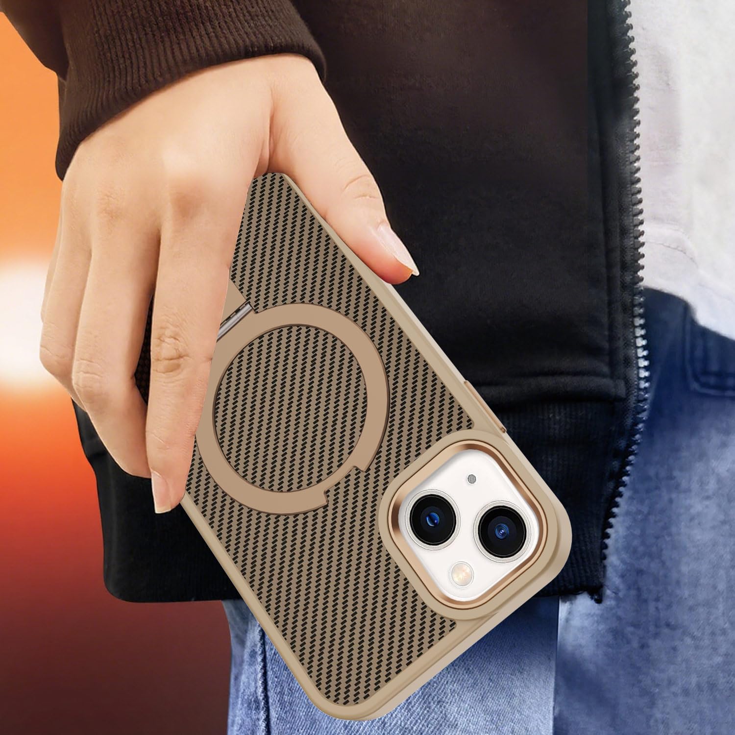 XTCASE Cover agnetica per iPhone 14 Copatibile con agSafe, Ultra